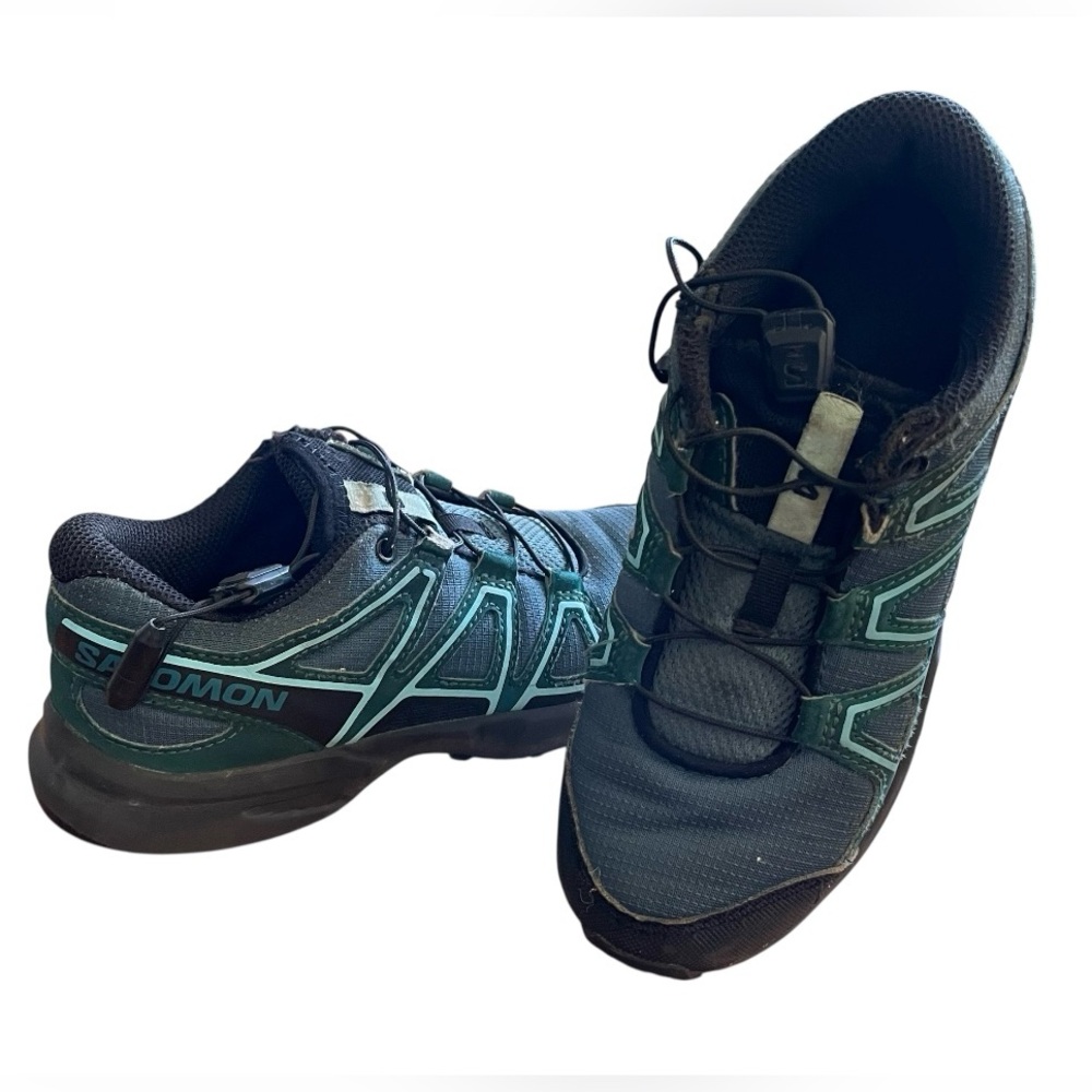SALOMON Speedcross Unisex Kids Cross Trainer SIZE 1 - Picture 6 of 9